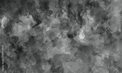 Abstract smoky haze pattern with layered mist and dynamic flowing motion