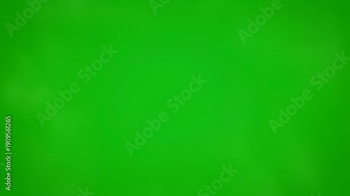 White Smoke on Green Background.