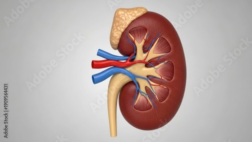 Wallpaper Mural Kidney anatomy Torontodigital.ca