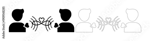 People sharing love and connection through communication