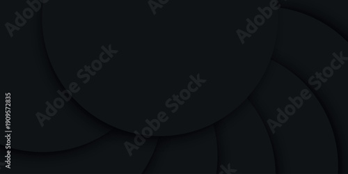 Dark abstract background with dynamic embossed line texture composition. Elegant and minimalist background design with subtle colors. Vector illustration.