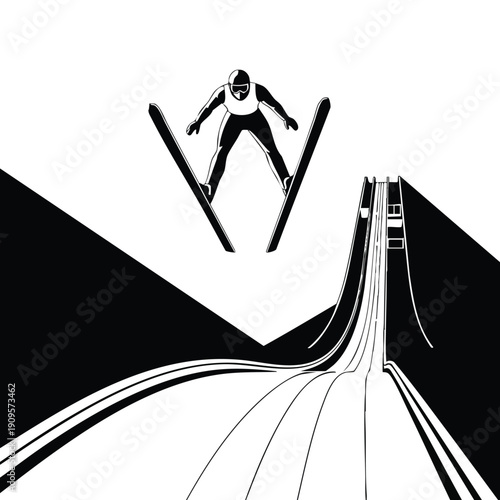 Fotografija Ski Jumper