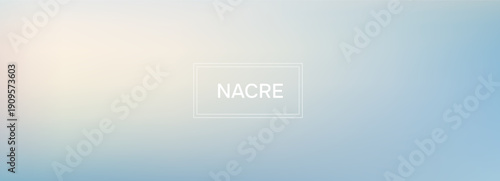 Blue pearl gradient background.  Abstract Mirror. Nacre vector bg.