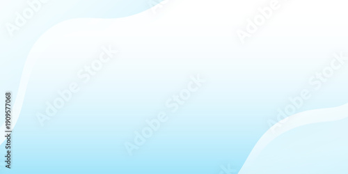 Modern white wavy glowing lines on a blue background. Futuristic digital high-technology pattern abstract simple