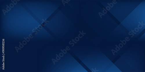 Art dark navy blue silver abstract pattern background. Geometric shape. Line triangle angle fold polygon diamond 3D design abstract