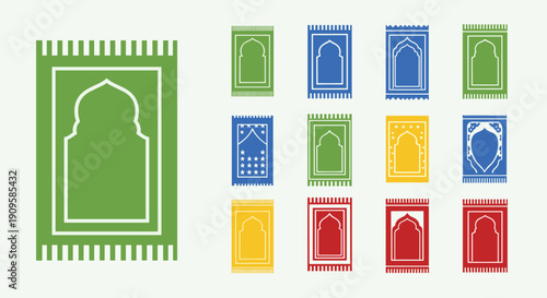 Ramadhan Flat Minimalist Vector Illustration