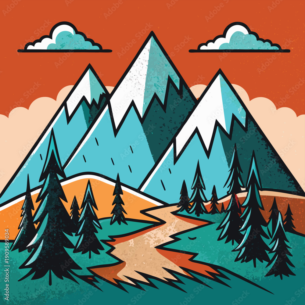 Fototapeta premium Adobe Illustrator Artwork