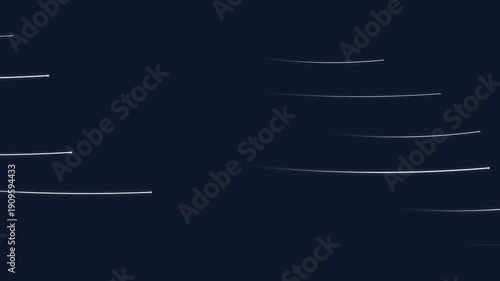 motion none Horizontal Star trails in the night sky, long exposure photography, celestial motion