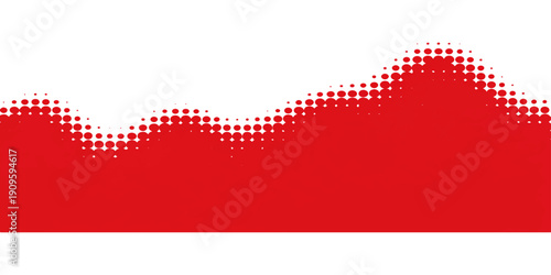A 3d vector illustration of a red heart with halftone dots on a white background featuring a grunge pattern and wave design symbolizing the national flag and patriotism of the country Austria