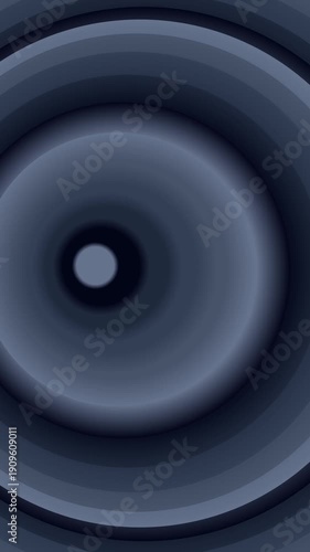 motion radial Vertical Abstract Gray Circle Animation with Gradient Effects and Radial Motion