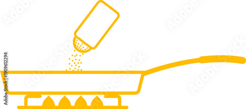 후라이팬 양념 하기