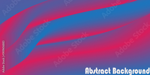 Smooth abstract background featuring a colorful blue wave pattern with flowing light lines and soft motion curves for a modern technology wallpaper illustration