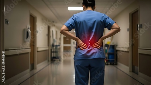 Healthcare Worker's Back Pain: Strain & Overwork