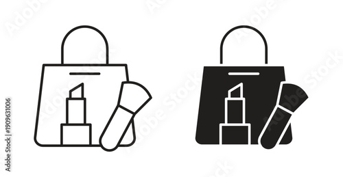 Beauty shopping icon