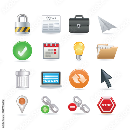 Universal web icon set