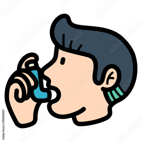 inhaler illustration