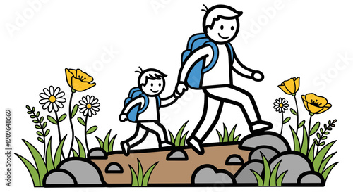 Hiking Adventure with Children