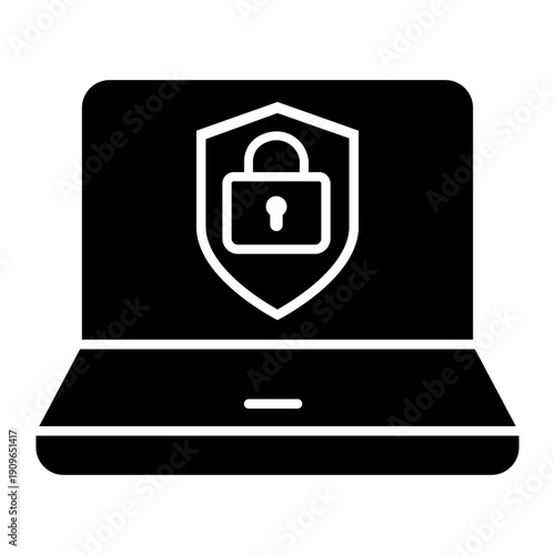 Firewall vector icon. Cybersecurity Illustration sign. Computer antivirus symbol. Data protection logo.
