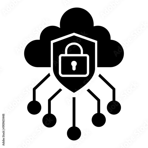 Firewall vector icon. Cybersecurity Illustration sign. Computer antivirus symbol. Data protection logo.