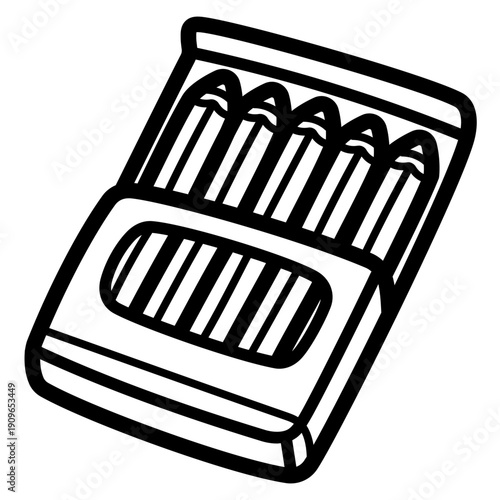 color pencils illustration