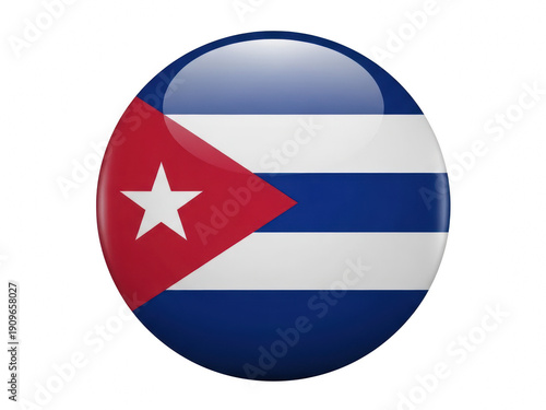 Free Download Cuban flag icon isolated on transparent background - GFXLoad