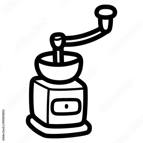 Coffeegrinder illustration