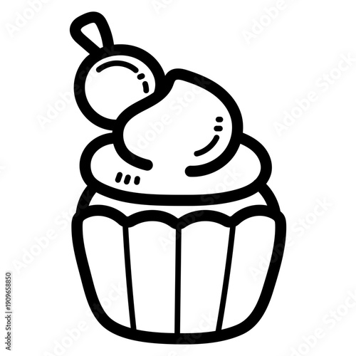 Cupcake illustration