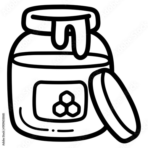 Honey illustration