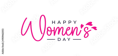 International Happy Women's Day logo, happy women's day logo design, love, loves, women's vector logo 
