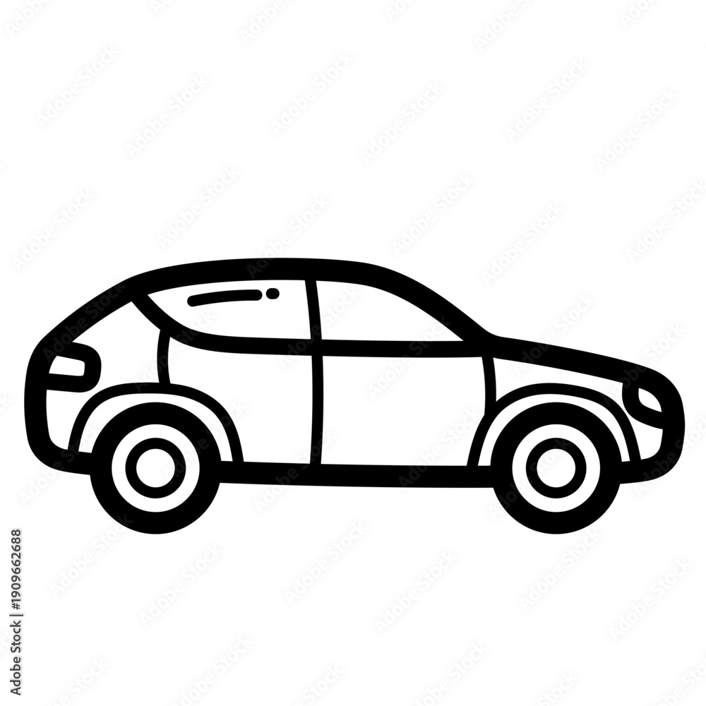 Fototapeta premium Car illustration