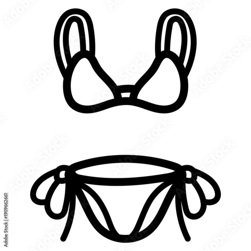 Bikini illustration