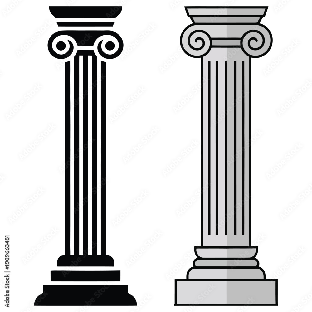 Obraz premium ancient greek column