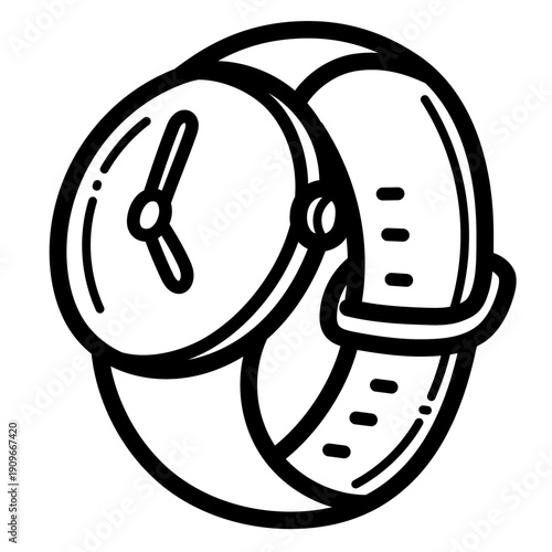 Watch illustration