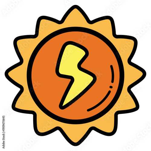 Sun illustration
