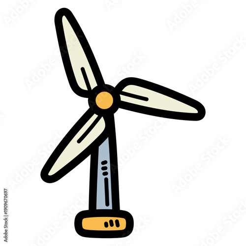 Windmills illustration