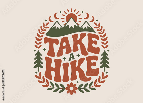 Mountain, adventure, calling, grunge, splatter, ink, peaks, nature, outdoor, wilderness, hiking, camping, exploration, travel, tourism, wanderlust, landscape, summit, silhouette, icon, logo, emblem, t