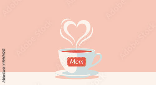 A cup of coffee for mom.