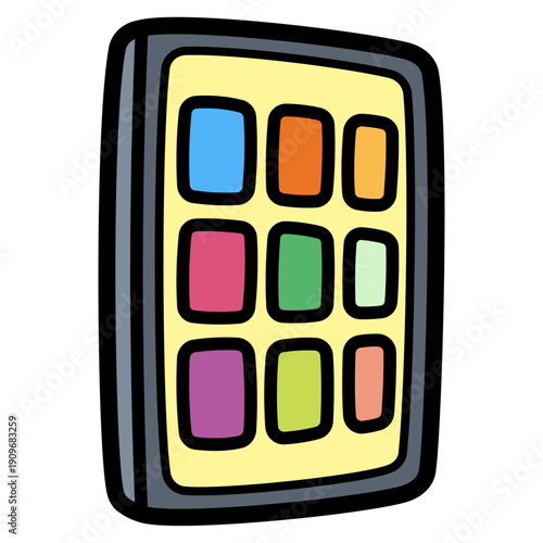 tablet illustration