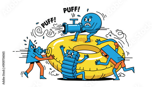 High-pressure team effort demonstrating urgent scaling and resource allocation challenges in a competitive market