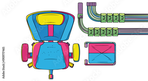 Retro-Futuristic Tech Stack Blueprint: High-Energy Design Elements for Digital Marketing and Esports