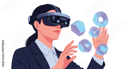 Executive Driving Strategic Planning through Spatial Computing and Augmented Data Visualization