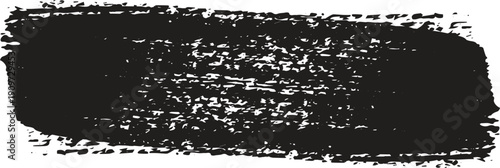Distressed black and white pixelated abstract artwork with rough edges and noise