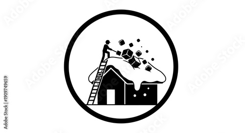 Minimalist placeholder for a vector file icon or document