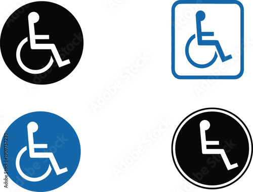 International symbol of access logos and icons