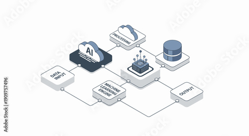 Conceptual overview illustrating the intricate components and data flow within an advanced AI Infrastructure System Architecture for modern intelligent applications