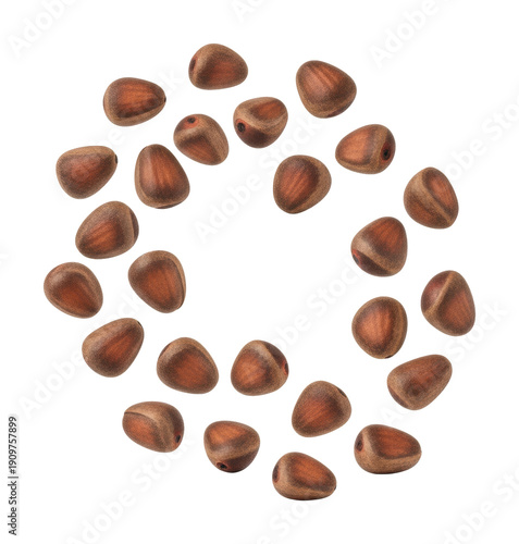 Wallpaper Mural Harvesting unique seed shapes natural setting close-up photography isolated on transparent background Torontodigital.ca