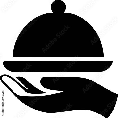 Elegant Hostess Logos. Hostess Icon set. Elegant service and hospitality symbol. Vector iluustration !