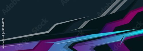 Car decal design vector. abstract stripe racing background