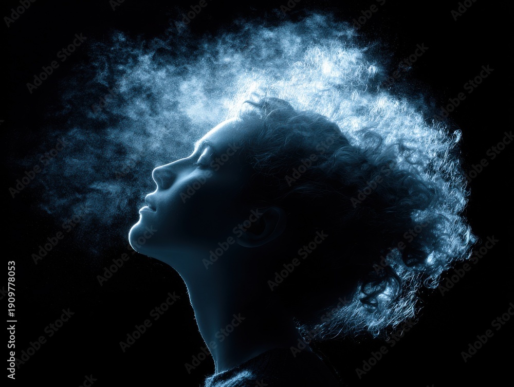 Fototapeta premium calm mind concept isolated on a transparent background ar 43