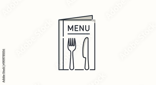 Menu restaurant food dining guide.